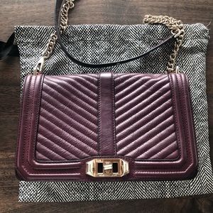 Rebecca Minkoff Chevron Quilted Crossbody Handbag